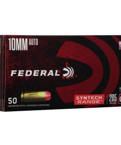 Federal Syntech Range Handgun 10mm Auto 205gr TSJ 1150 fps 50/ct