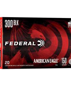 Federal American Eagle Rifle Ammunition .300 AAC Blackout 150 gr FMJ-BT 1900 fps 20/ct
