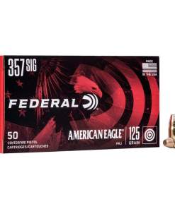 American Eagle Handgun Ammunition .357 SIG 125 gr FMJ 1350 fps 50/box