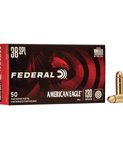 American Eagle Handgun Ammunition .38 Spl 130 gr. FMJ 890 fps 50/ct