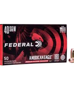 American Eagle IRT Handgun Ammunition .40 S&W 180 gr TMJ 1000 fps 50/ct