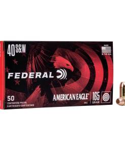 American Eagle Handgun Ammunition .40 S&W 165 gr. FMJ 1130 fps 50/ct