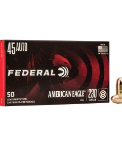 American Eagle Handgun Ammunition .45 ACP 230 gr FMJ 890 fps 50/ct