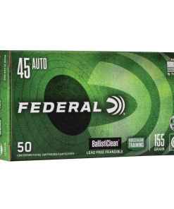 Federal Ballisticlean Frangible Handgun Ammunition .45 ACP 155gr  RHT 1130 fps 50/ct