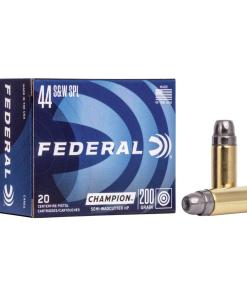 Federal Champion Handgun Ammunition .44 Spl 200 gr HP 870 fps 20/box