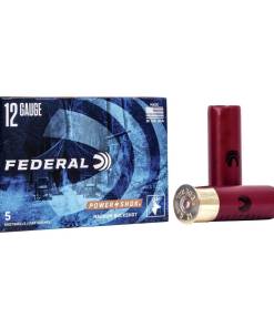 Federal Power-Shok Buckshot 12 ga 3" MAX 41 plts #4B 1210 fps - 5/box