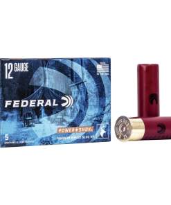 Federal Power-Shok Rifled Slug 12 ga 3" MAX 1 1/4 oz Slug 1600 fps - 5/box