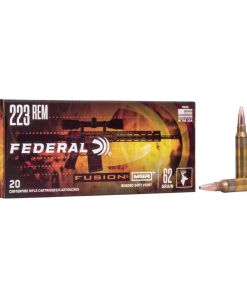 Federal Fusion Rifle Ammunition .223 Rem 62 gr MSR 2750 fps 20/ct