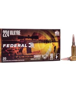 Federal Fusion Rifle Ammunition .224 Valkyrie 90 gr SP 2700 20/ct