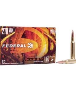 Federal Fusion Rifle Ammunition .270 Win 150 gr BTSP 2850 fps - 20/ct