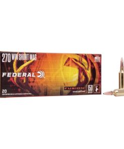 Federal Fusion Rifle Ammunition .270 WSM 150 gr BTSP 3060 fps - 20/ct