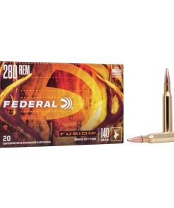 Federal Fusion Rifle Ammunition .280 Rem 140 gr BTSP 2990 fps - 20/ct