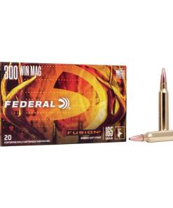 Federal Fusion Rifle Ammunition  .300 Win. Magnum 165gr Fusion 20/ct
