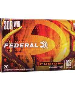 Federal Fusion Rifle Ammunition .308 Win 165 gr BTSP 2700 fps - 20/ct