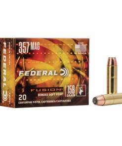 Federal Fusion Handgun Ammunition .357 Mag 158 gr FFSN 1240 fps 20/box