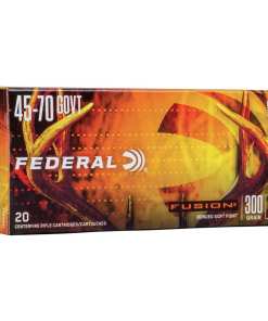 Federal Fusion Rifle Ammunition .45-70 Govt 300 gr SP 1850 fps 20/ct