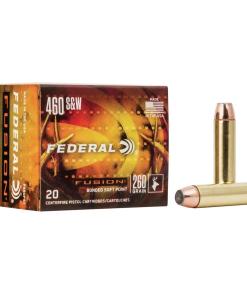 Federal Fusion Handgun Ammunition .460 S&W 260 gr SP  20/ct