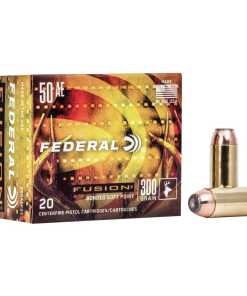 Federal Fusion Handgun Ammunition .50 Action Express EXPFMJ 300gr