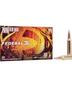 Federal Fusion Rifle Ammunition 7mm Rem Mag 150 gr BTSP 3050 fps - 20/ct