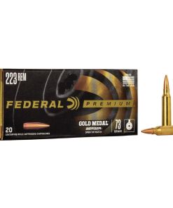 Federal Gold Medal Berger Hybrid Rifle Ammunition .223 Rem 73 gr BTHP 2800 fps 20/ct