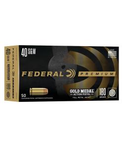 Federal Gold Medal Action Pistol .40 S&W 180gr FMJ 950 fps 50/ct