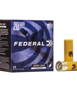 Federal Game-Shok Upland Game Hi Brass Load 20 ga 2 3/4" MAX 1 oz #5  - 25/box