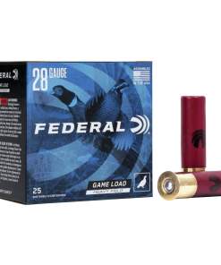 Federal Game-Shok Heavy Field Load Shotshells 28ga  2-3/4" 1 oz #5 1220 fps 25/ct