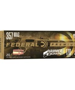 Federal Hammer Down Rifle Ammunition .357 Mag. 170 gr SP 1610 fps 20/ct