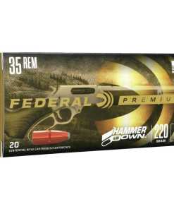 Federal HammerDown Rifle Ammunition .35 Rem 220 gr SPFN 1990 fps 20/ct