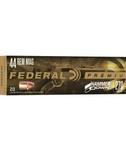 Federal Hammer Down Rifle Ammunition .44 Rem Mag 270 gr SP 1715 fps 20/ct