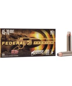 Federal Hammer Down Rifle Ammunition .45-70 Govt 300 gr SP 1850 fps 20/ct