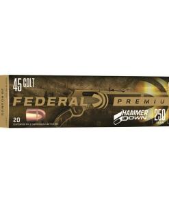 Federal Hammer Down Rifle Ammunition .45 Colt  250 gr SP 1025 fps 20/ct