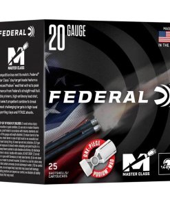 Federal Master Class Shotshells 20ga 2-3/4" 7/8oz 1250fps #8 25/ct