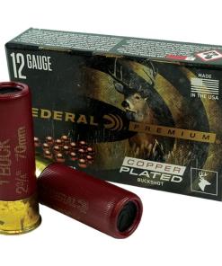 Federal Premium Vital-Shok 1 Buckshot 12 ga 2-3/4" Max 16 Pellets Ammo 5/ct