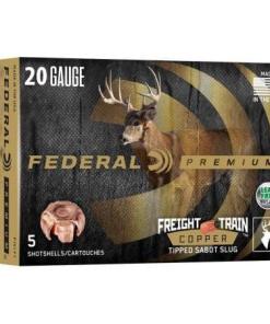 Federal Premium Freight Train Copper 20ga 3" 275gr Slug 1900 fps 5/ct
