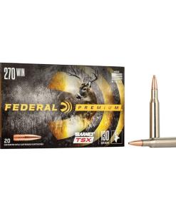 Federal Premium Triple-Shock X Rifle Ammunition .270 Win 130 gr HP 3060 fps - 20/ct