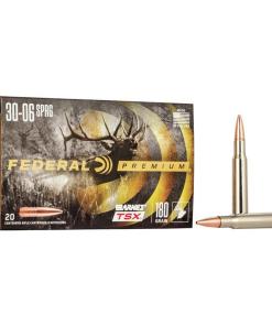 Federal Barnes TSX Rifle Ammunition 30-06 Sprg 180gr HP 2700 fps 20/ct