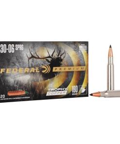 Federal Premium Trophy Copper Rifle Ammunition .30-06 Sprg 180 gr TC 2700 fps 20/ct
