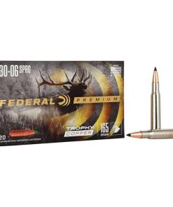 Federal Premium Trophy Copper Rifle Ammunition .30-06 Sprg 165 gr TC 2800 fps 20/ct