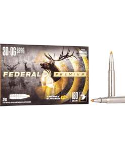 Federal Premium Vital-Shok Rifle Ammunition .30-06 Sprg 180 gr TBT 2700 fps - 20/ct