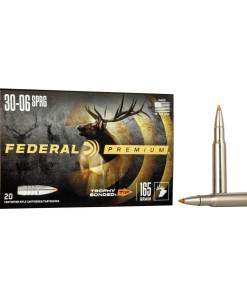 Federal Premium Vital-Shok Rifle Ammunition .30-06 Sprg 165 gr TBT 2800 fps - 20/ct