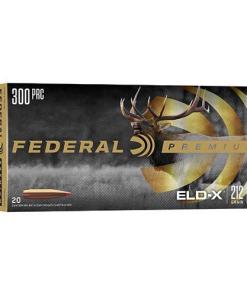 Federal Premium ELD-X Rifle Ammunition 300 PRC 212gr PT 2860 fps 20/ct