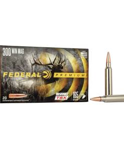 Federal Barnes TSX Rifle Ammunition .300 Win Mag 165gr 3050 fps 20/ct