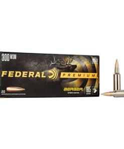 Federal Classic Hunter Berger Hybrid Rifle Ammunition .300 WSM 185 gr BTHP 2950 fps 20/ct