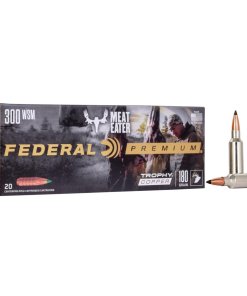 Federal Premium Trophy Copper Rifle Ammunition .300 WSM 180 gr TC 2960 fps 20/ct