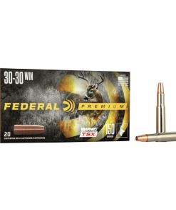 Federal Barnes TSX Rifle Ammunition .30-30 Win 150gr Solid 2220 fps 20/ct