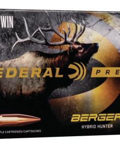 Federal Classic Hunter Berger Hybrid Rifle Ammunition .308 Win 168 gr BTHP 2800 fps 20/ct