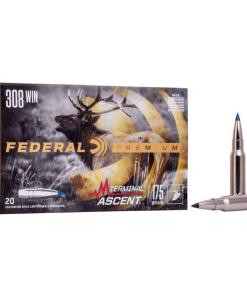 Federal Terminal Ascent Rifle Ammunition .308 Win 175 gr 2600 fps 20/ct