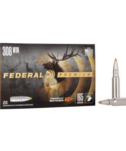 Federal Premium Vital-Shok Rifle Ammunition .308 Win 165 gr TBT 2700 fps - 20/ct