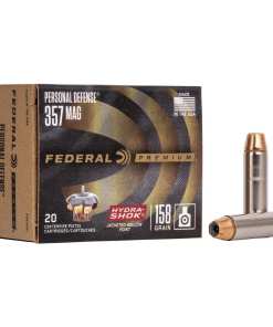 Federal Premuim Personal Defense Handgun Ammunition .357 Mag 158 gr JHP 1240 fps 20/box